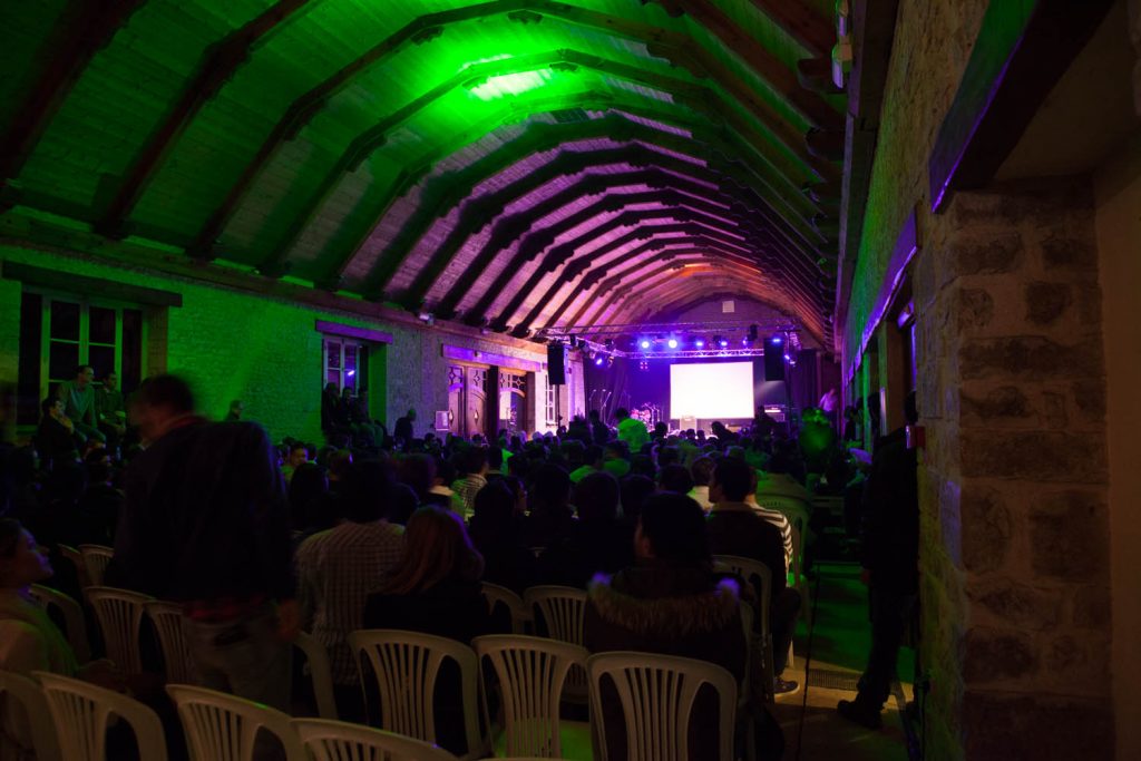 Concert dans la salle des Grands Moulins