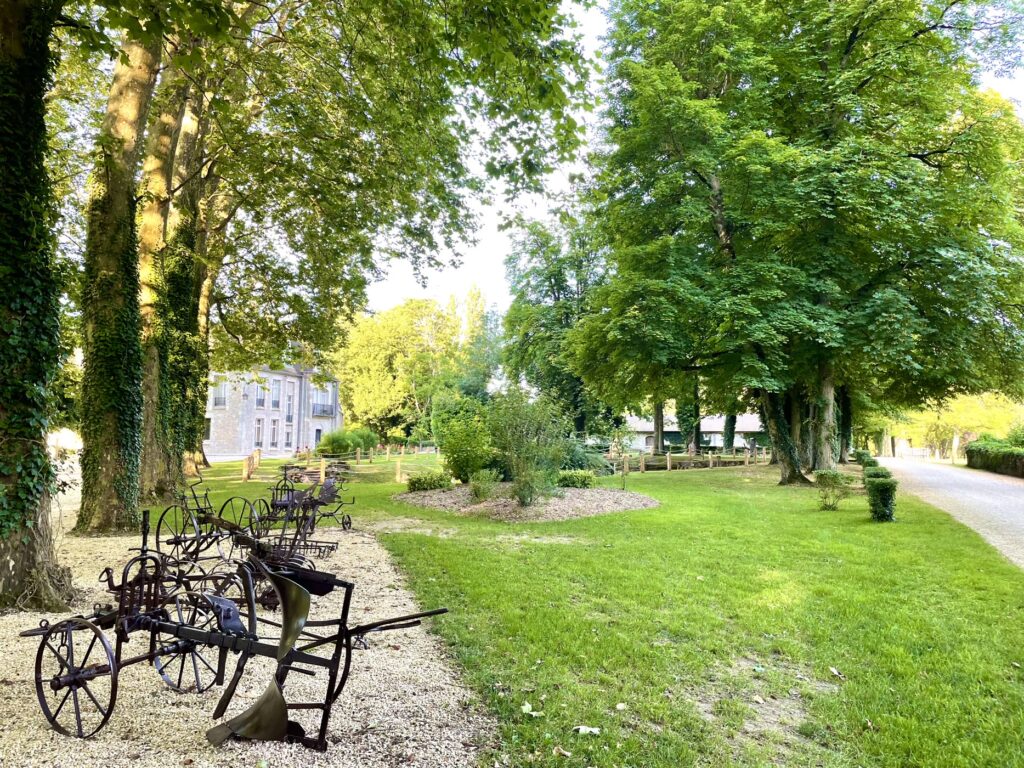 Allée dans les jardins